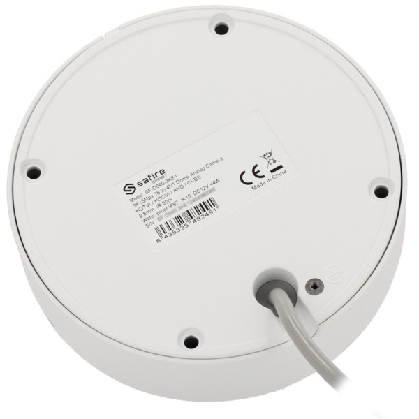 SAFIRE SMART SF-D040-3KE1 Safire Smart - Cámara Domo 4 en 1 Gama E1 - 3K (2944x1656, 5Mpx 16:9), 1/2.5&quot; CMOS - Lente 2.8 (3)