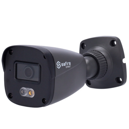 Comprar SAFIRE SMART SF-IPB070A-2B1-DL-GREY Safire Smart - Cámara Bullet IP gama B1 con luz dual - 1/3&quot; Progressive Scan CMOS - Resolución 2 Megapíxel (1920x1080) - Lente 2.8 mm | IR &amp; Led hasta 20m - Impermeabilidad IP67 | PoE (IEEE802.3af)
