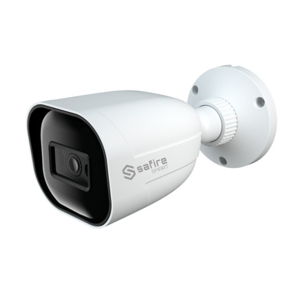 Comprar SAFIRE SMART SF-IPB080A-4I1 Safire Smart - Cámara Bullet IP gama I1 AI Avanzada - Resolución 4 Megapíxel (2592x1520) - Lente 2.8 mm | Audio | IR 30m - AI Avanzada:Perimetral, Facial, Conteo,Metadatos - Impermeabilidad IP67 | PoE (IEEE802.3af)