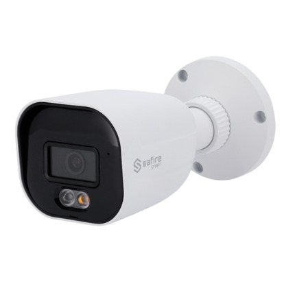 Comprar SAFIRE SMART SF-IPB080A-6E1-DL Safire Smart - Cámara Bullet IP gama E1 Inteligencia Artificial - Resolución 6 Megapixel (3200×1800) - Lente 2.8 mm | Audio IN | IR y Luz Blanca 30m - AI: Clasificación de humano y vehículo - Impermeabilidad IP67 |