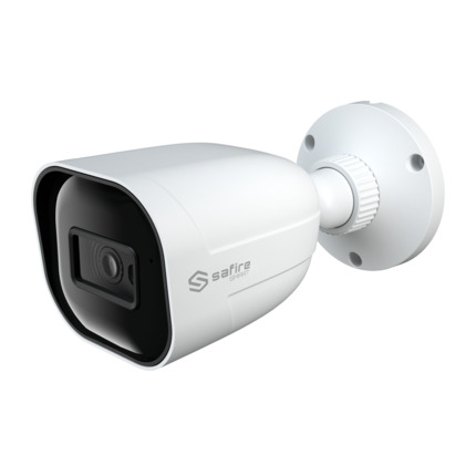 Comprar SAFIRE SMART SF-IPB080A-6I1 Safire Smart - Cámara Bullet IP gama I1 AI Avanzada - Resolución 6 Megapixel (3296×1856) - Lente 2.8 mm | Audio | IR 30m - AI Avanzada:Perimetral, Facial, Conteo,Metadatos - Impermeabilidad IP67 | PoE (IEEE802.3af)