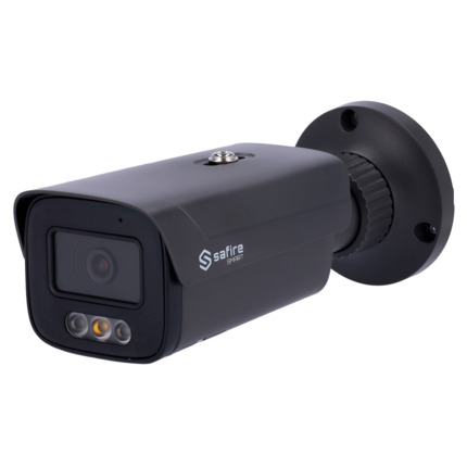 Comprar SAFIRE SMART SF-IPB380A-4E1-DL-GREY Safire Smart - Cámara Bullet IP gama E1 Inteligencia Artificial - Resolución 4 Megapíxel (2566x1440) - Lente 2.8 mm | Micrófono integrado | DL 30m - AI: Clasificación de humano y vehículo - Impermeabilidad IP67