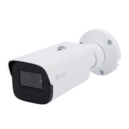Comprar SAFIRE SMART SF-IPB380A-8I2 Safire Smart - Cámara Bullet IP gama I2 AI Avanzado - Resolución 8 Megapíxel (3840x2160) - Lente 2.8 mm | Audio | IR 50m - AI Avanzado: Metadatos de vídeo y Detecc Facial - Impermeabilidad IP67 | PoE (IEEE802.3af)