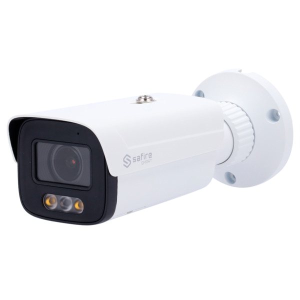 SAFIRE SMART SF-IPB571ZCA-4E1-DL Safire Smart - Cámara Bullet IP gama E1 Night Color AI - Resolución 4 Megapíxel (2566x1440) - L