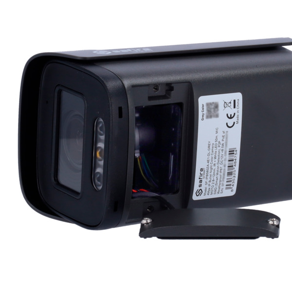 SAFIRE SMART SF-IPB580ZA-4E1-DL-GREY Safire Smart - Cámara Bullet IP gama E1 Inteligencia Artificial - Resolución 4 Megapixel (2 (3)