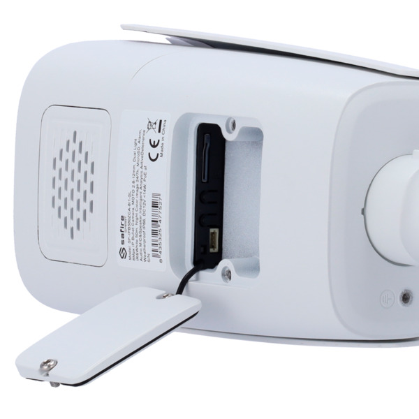 SAFIRE SMART SF-IPB580ZCA-8I1-SL Safire Smart - Cámara Bullet IP gama I1 con Disuasión activa - Resolución 8 Megapíxel (3840x216 (3)