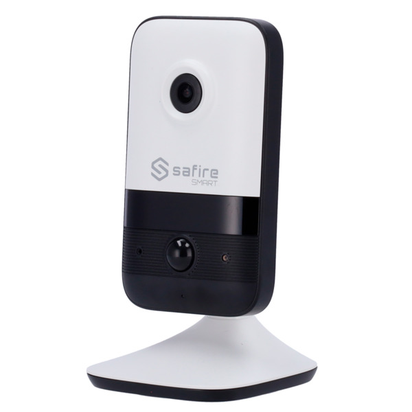 SAFIRE SMART SF-IPCU014A-4B1W-PIR Safire Smart
 - Cámara Cube IP gama B1 WiFi - Resolución 4 Megapíxel (2560x1440) - Lente 2.1 m