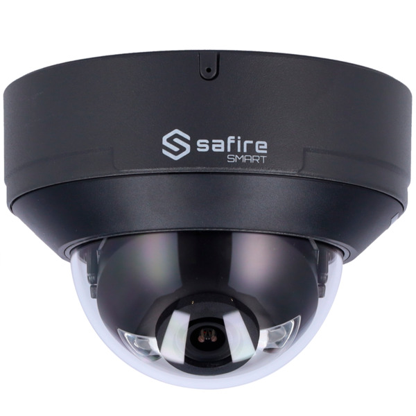SAFIRE SMART SF-IPD040A-4I1-DL-GREY Safire Smart - Cámara Domo IP gama I1 AI Avanzada y DualLight - Resolución 4 Megapíxel (2688 (1)