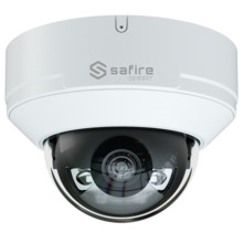 SAFIRE SMART SF-IPD040A-8E1-DL Safire Smart - Cámara Dome IP gama E1 Inteligencia Artificial - Resolución 8 Megapixel (3840x2160