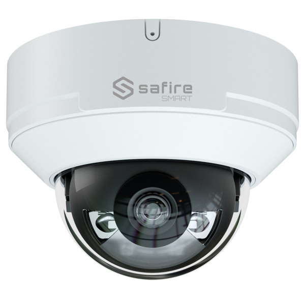 SAFIRE SMART SF-IPD040A-8E1-DL Safire Smart - Cámara Dome IP gama E1 Inteligencia Artificial - Resolución 8 Megapixel (3840x2160