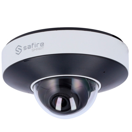 Comprar SAFIRE SMART SF-IPD050A-4I1 Safire Smart - Cámara Domo IP gama I1 AI Avanzado - Resolución 4 Megapíxel (2592x1520) - Lente 2.8 mm | Audio | IR 20m - AI Avanzada:Perimetral, Facial, Conteo,Metadatos - Impermeabilidad IP66 | PoE (IEEE802.3af)