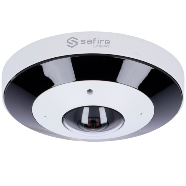 SAFIRE SMART SF-IPD360A-6I1 Safire Smart - Cámara Domo IP Fisheye gama I1 - Resolución 6 Megapíxel (2160x2160) - Lente 1.1 mm, g (1)