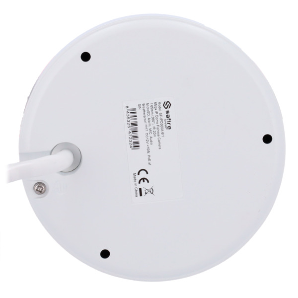 SAFIRE SMART SF-IPD360A-6I1 Safire Smart - Cámara Domo IP Fisheye gama I1 - Resolución 6 Megapíxel (2160x2160) - Lente 1.1 mm, g (5)