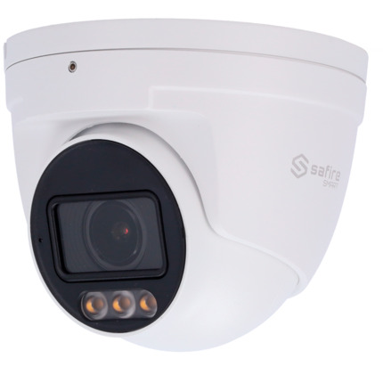 Comprar SAFIRE SMART SF-IPT511ZA-4E1-NIGHT Safire Smart cámara Turret IP gama E1 con AI-ISP - Sensor 1/2.9" gran apertura F1.3 Night Color X - Resolución 4 Megapíxel (2688x1520) | MicroSD - Motorizada 2.8-12 mm | Mic. integrado | LED 30m - AI: Clasi