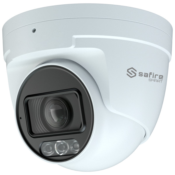 SAFIRE SMART SF-IPT511ZA-4E1-NIGHT Safire Smart cámara Turret IP gama E1 con AI-ISP - Sensor 1/2.9" gran apertura F1.3 Nigh