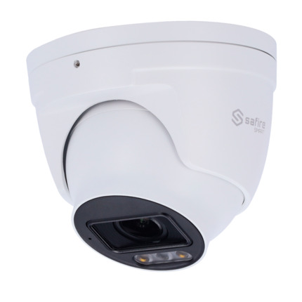 Comprar SAFIRE SMART SF-IPT511ZA-6E1-DL Safire Smart - Cámara Turret IP gama E1 Inteligencia Artificial - Resolución 6 Megapixel (3200×1800) | Audio IN - Lente 2.8~12mm Motorizada | IR y Luz Blanca 50m - AI: Clasificación de humano y vehículo - Impermeab