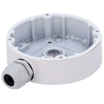 Comprar SAFIRE SMART SF-JBOX-0207 Caja de conexiones Safire Smart - Para cámaras domo - Apto para uso exterior IP66 - Instalación en techo o pared - Diámetro de la base 139.3 mm - Pasador de cables