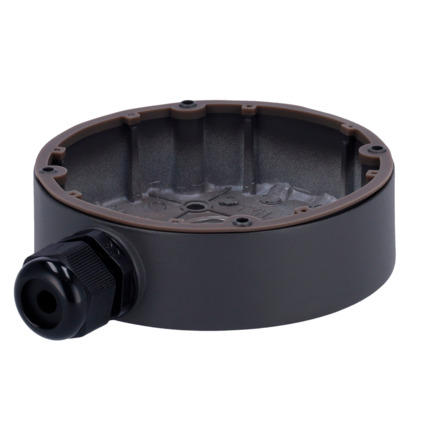 Comprar SAFIRE SMART SF-JBOX-0207-GREY Caja de conexiones Safire Smart - Para cámaras domo - Apto para uso exterior IP66 - Instalación en techo o pared - Diámetro de la base 139.3 mm - Pasador de cables