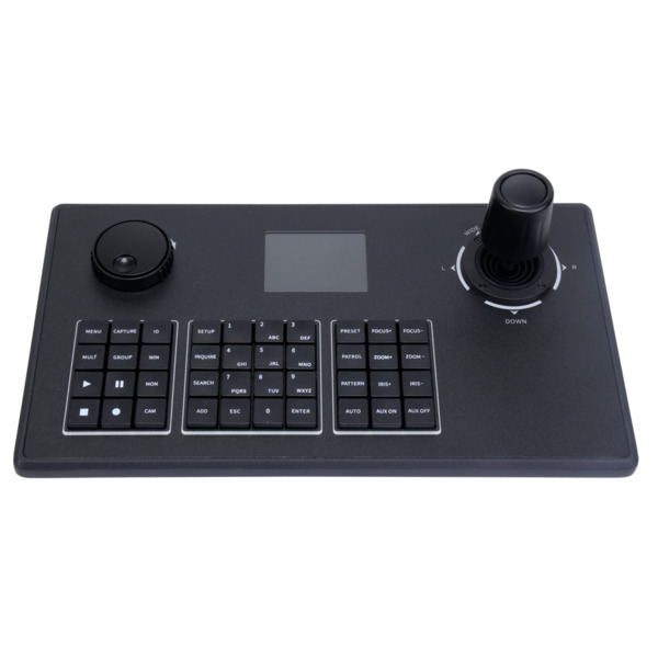 SAFIRE SMART SF-KB12-NT Teclado IP Safire Smart - Doble interfaz: directo o red - Pantalla LCD TFT | Joystick 4 axis - Red por I (1)