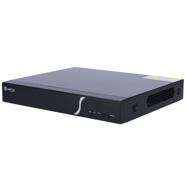 SAFIRE SMART SF-NVR6104-4P-B2 Safire Smart - Grabador NVR para cámaras IP gama B2 - 4CH vídeo / 4 Puertos PoE / Compresión H.265