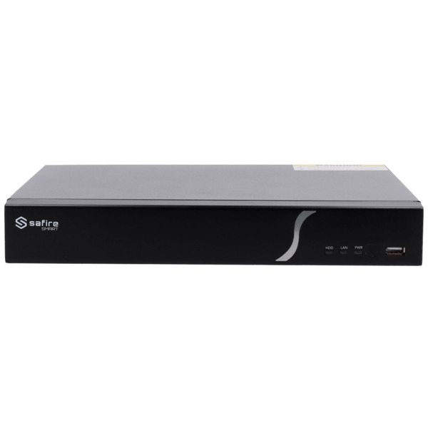 SAFIRE SMART SF-NVR6108-8P-B2 Safire Smart - Grabador NVR para cámaras IP gama B2 - 8CH vídeo / Compresión H.265 + - Resolución (1)
