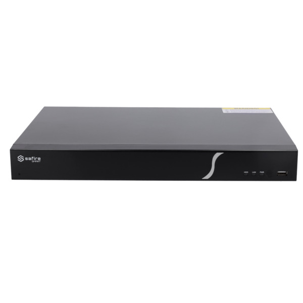 SAFIRE SMART SF-NVR6216-B2 Safire Smart - Grabador NVR para cámaras IP gama B2 - 16 CH vídeo / Compresión H.265+ / 2HDD - Resolu (1)