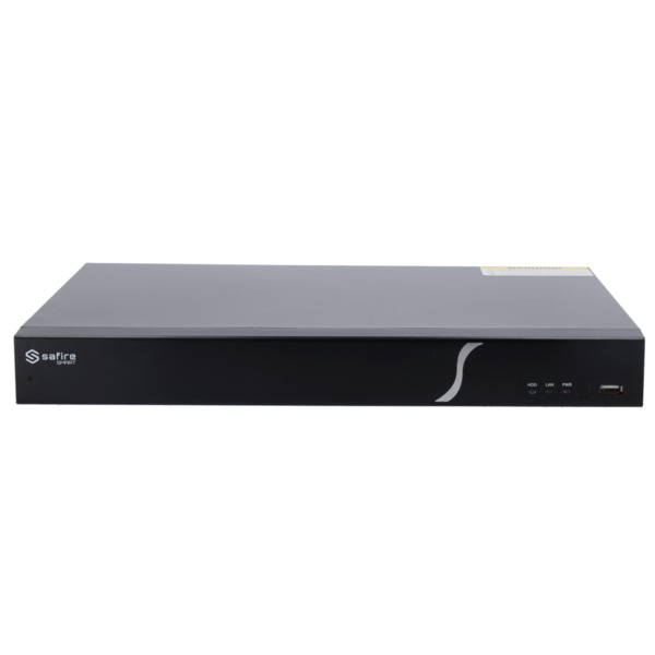 SAFIRE SMART SF-NVR8216A-B2 Safire Smart - Grabador NVR para cámaras IP gama B2 - 16CH vídeo / Compresión H.265S / 2HDD - Resolu (1)