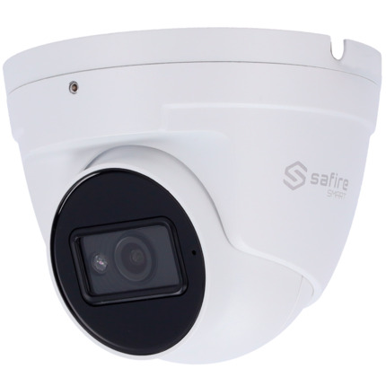 Comprar SAFIRE SMART SF-T020SA-2E1 Safire Smart - Cámara Turret 4 en 1 Gama E1 -  2 Mpx (1920x1080) , 1/2.8&quot; CMOS Starlight - Lente 2.8 mm | IR alcance 30 m - WDR, HLC, BLC, AGC | Audio over coax HDTVI - Impermeable IP67