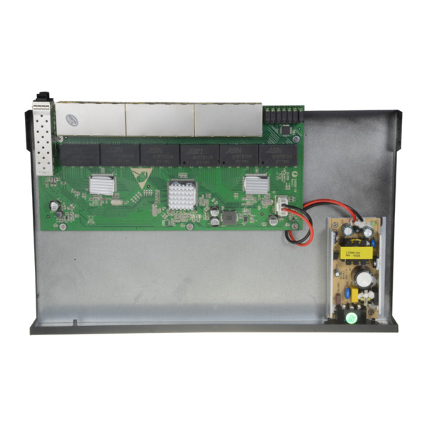 SAFIRE SW2624GT-2GF Switch - 24 puertos RJ45 + 2 SFP GIGA - Velocidad de puertos 10/100/1000 Mbps - Máximo 20W - Plug &amp;amp; (1)