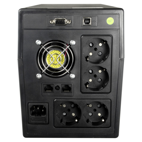 SAFIRE UPS1500VA-4 SAI monofásico line-interactive - Potencia 1500VA/900W - Entrada 220~240 Vac /Salida 230 Vac - 4 salidas SAI/ (3)