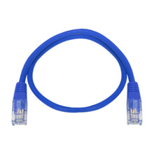 SAFIRE UTP1-03B Cable UTP Safire - Ethernet - Conectores RJ45 - Categoría 5E - 0.3 m - Color azul