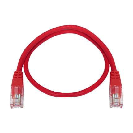 Comprar SAFIRE UTP1-03R Cable UTP Safire - Ethernet - Conectores RJ45 - Categoría 5E - 0.3 m - Color rojo