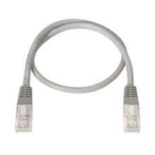 SAFIRE UTP1-03W Cable UTP Safire - Ethernet - Conectores RJ45 - Categoría 5E - 0.3 m - Color blanco