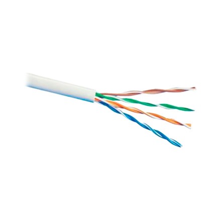 Comprar SAFIRE UTP5E-300-OUTDOOR-BC-WHITE Cable UTP - Categoría 5E - Rollo de 305 metros - Conductor OFC, pureza 99.9% cobre - Diámetro 5.5 mm - Cubierta especial para exterior