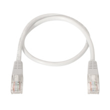 SAFIRE UTP6-03W Cable UTP Safire - Categoría 6 - Conductor OFC, pureza 99.9% cobre - Ethernet - Conectores RJ45 - 0.3 m