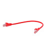SAFIRE UTP6-H-03R Cable UTP - Ethernet - Conectores RJ45 - Categoría 6 - 0,3 m - Color rojo (2)