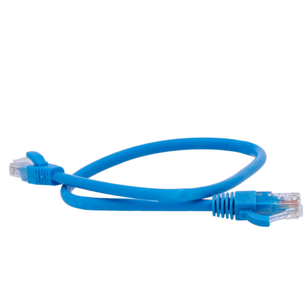SAFIRE UTP6-H-05B Cable UTP - Ethernet - Conectores RJ45 - Categoría 6 - 0,5 m - Color azul (1)
