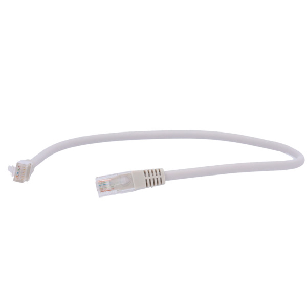 SAFIRE UTP6-H-05W Cable UTP - Ethernet - Conectores RJ45 - Categoría 6 - 0,5 m - Color blanco (1)