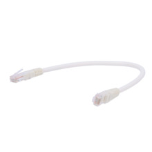 SAFIRE UTP6A-03W-H Cable UTP Safire - Categoría 6A - Conductor OFC, pureza 99.9% cobre - Ethernet - Conectores RJ45 - 0.3 m