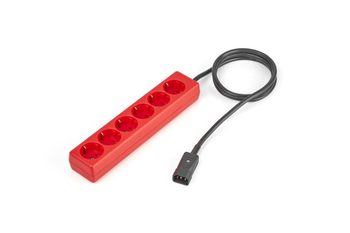 Salicru CABLE IEC SAL ROJO C14/6-SCHU 2mts (1)