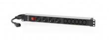Salicru Regleta SPS PDU - Unidad de distribución de energía (SPS 4F+6F PDU SCH+C13/C14)