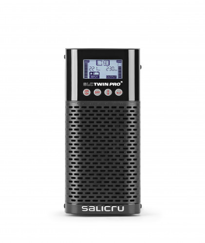 Salicru SLC 700 TWIN PRO2 IEC – Sistema de Alimentación Ininterrumpida (SAI/UPS) de 700 VA On-line doble conversión (Tipo de tom (5)