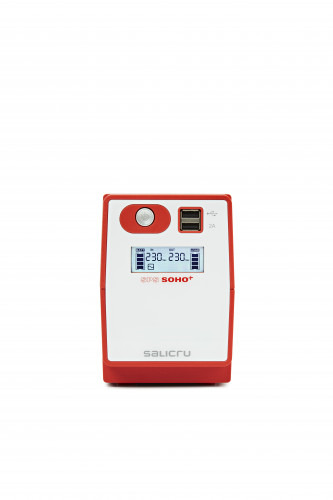 SALICRU SPS 850 SOHO+ IEC – SISTEMA DE ALIMENTACIÓN ININTERRUMPIDA (SAI/UPS) DE 850 VA LINE-INTERACTIVE Y CON DOBLE CARGADOR USB (2)