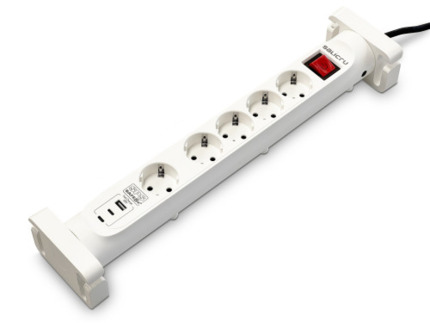 Comprar Salicru SPS SAFE 5S+ Blanco 5 salidas AC 230 V 1,4 m