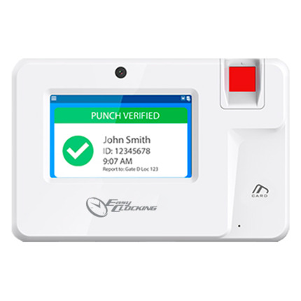 Comprar SEKUREID SK-T200 Control de presencia PoE - Huella, tarjeta EM y PIN - 1.000 usuarios | 1.000.000 registros - 4.3" TFT táctil | TCP/IP, WiFi y USB - Soft. Presencia: EasyClocking
