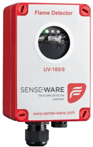 Senseware FF938 Detector de llama UV para zonas de seguridad intrínseca
