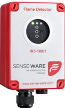 Senseware FF968 Detector de llama IR³ (triple infrarrojo) para zonas de seguridad intrínseca
