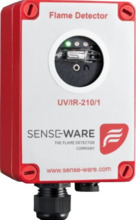 Senseware FF978 Detector de llama de doble tecnología UV/IR para zonas de seguridad intrínseca