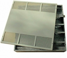 SFE SOP-INF Soporte para 10 generadores de aerosol "Dynameco" en salas de informática, archivos y salas técnicas.
