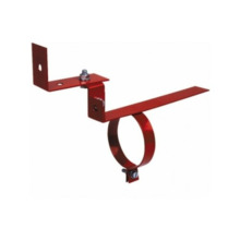SFE SOP-TRF Soporte individual direccionable para generadores Dynameco. Acabado en acero pintado en rojo.